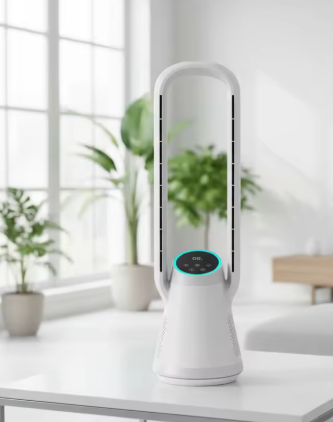 Quais são os benefícios de um ventilador sem pás?
