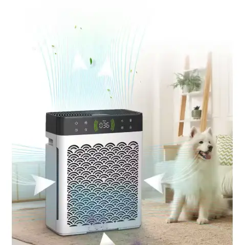 Purificadores de ar UV com filtros de carvão ativado