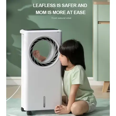 Ventilador de resfriamento de ar elétrico de metal de verão com controle remoto