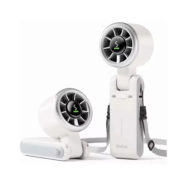 Ventilador portátil mini turbo recarregável USB
